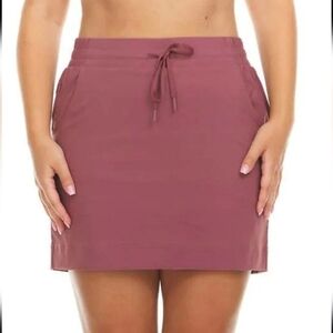 NWOT Pacific Trail Winter Rose Pink Skort Women's Medium Stretch Skirt